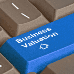 business valuation written on the return keey of a keyboard